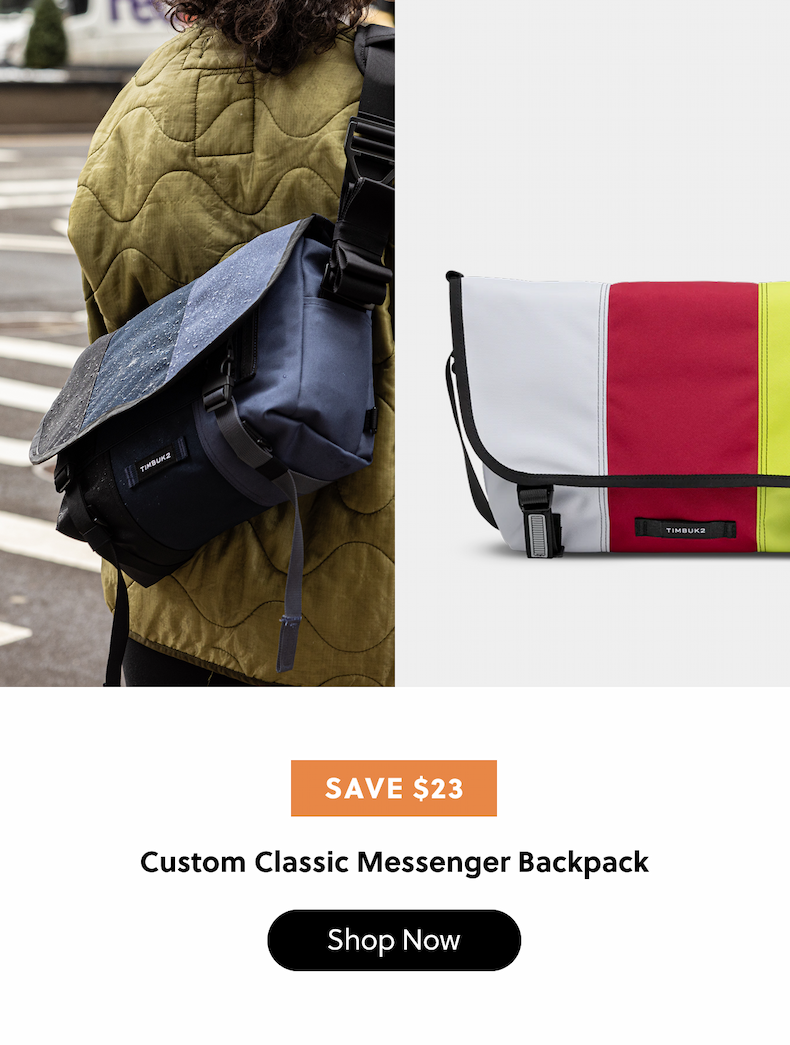 Custom Classic Messenger Backpack