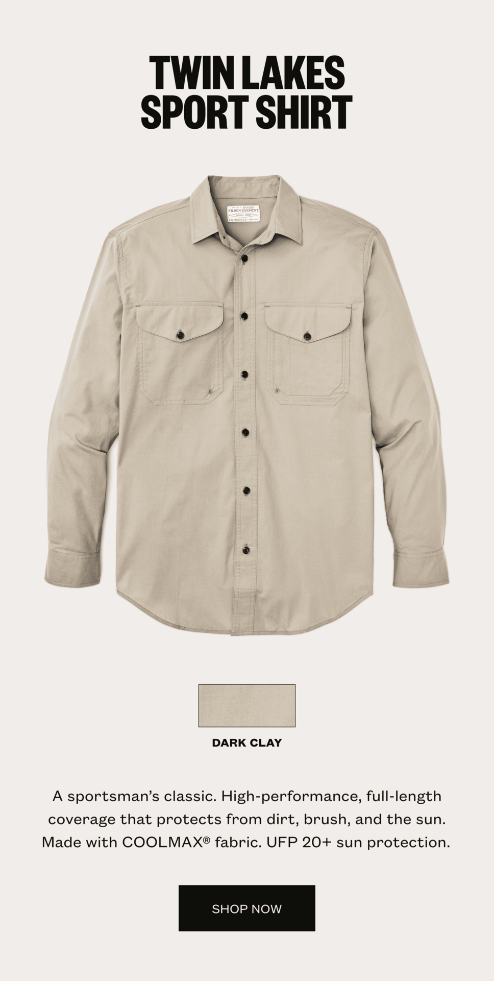 Twin Lakes Sport Shirt