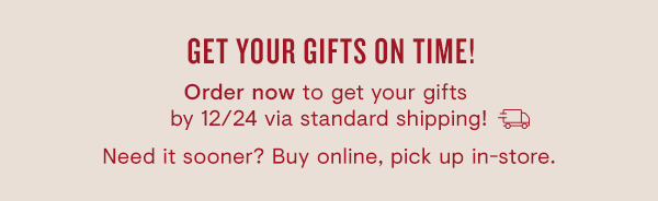 shipping deadline