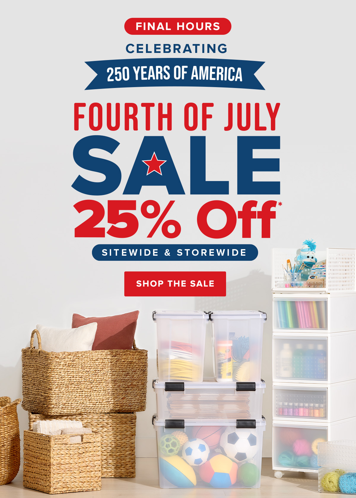 25% Off sitewide - Includes Elfa - Shop Now