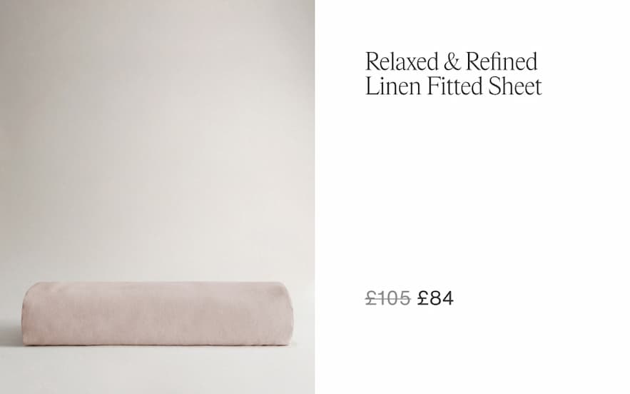 Relaxed & Refined Linen Fitted Sheet