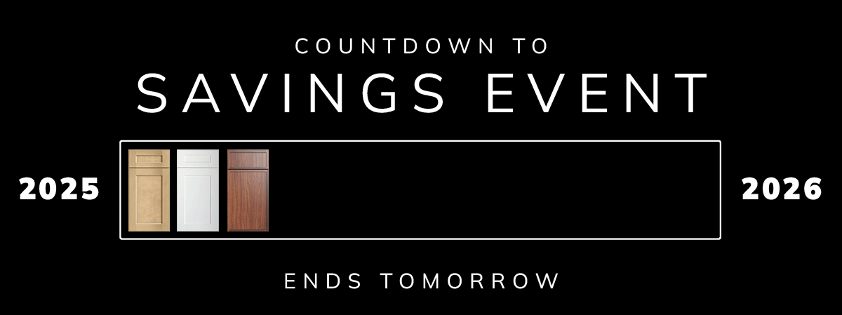 Countdown to Savings Event Up to 60% Off