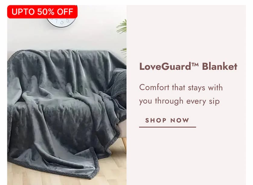 LoveGuard™   -   Waterproof   Couples   Blanket