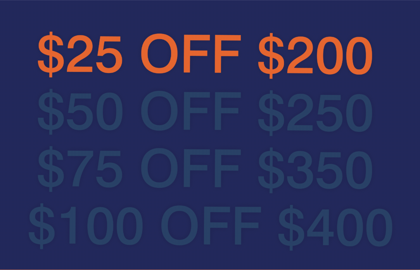 Looking Great. Saving Big.
