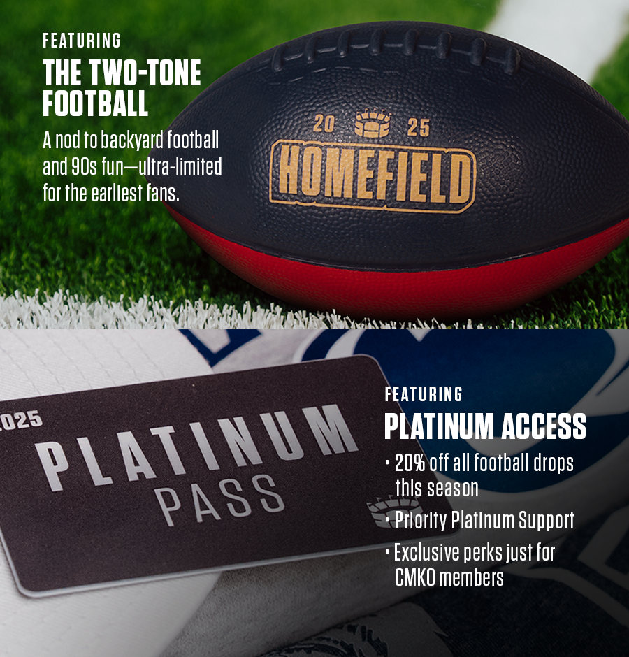 Sign-up for your 2025 Platinum Football Box