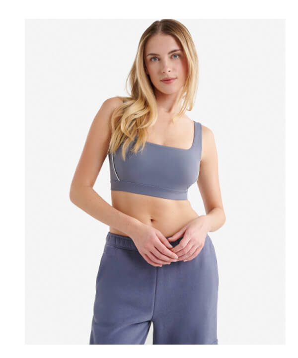 Restore Stretch Piped Sports Bra