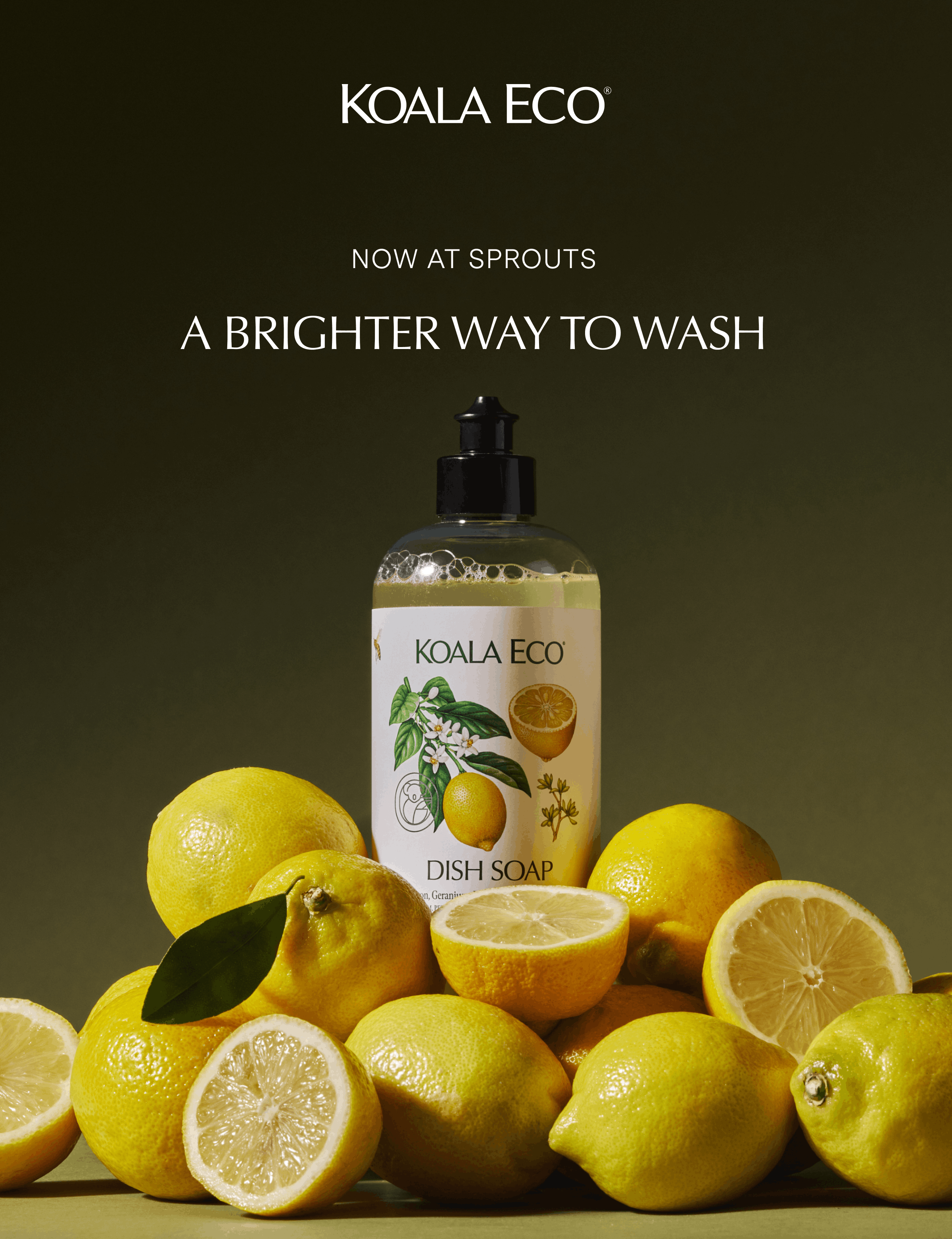 Now at Sprouts - A Brighter way to wash