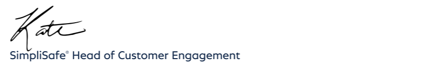 SimpliSafe Head of Customer Engagement