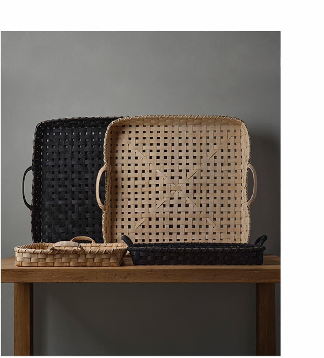 Shop | Woven Rattan Tray
