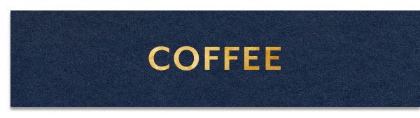 Coffee & Tea Sale