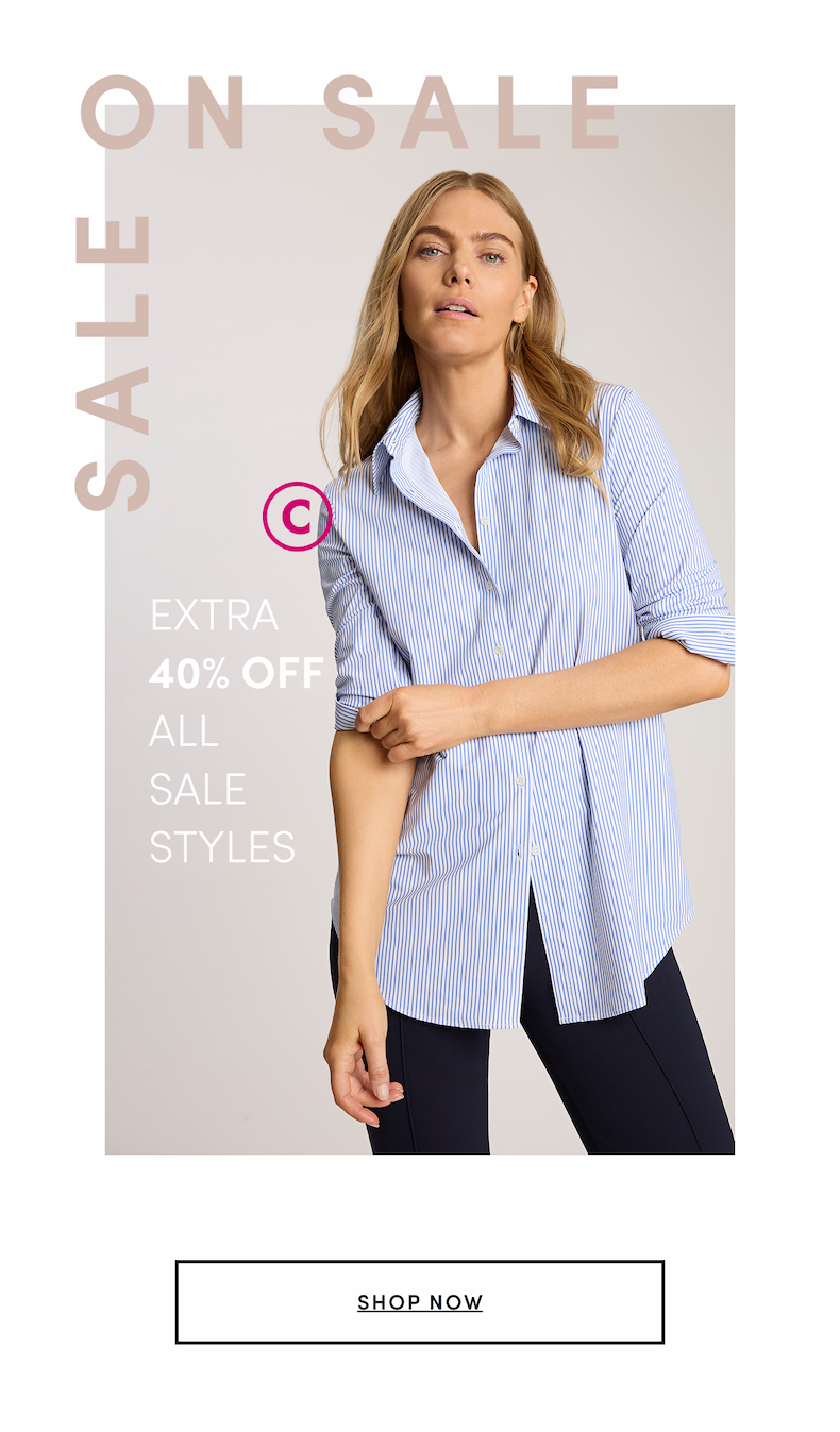 SALE ON SALE | EXTRA 40% OFF ALL SALE STYLES