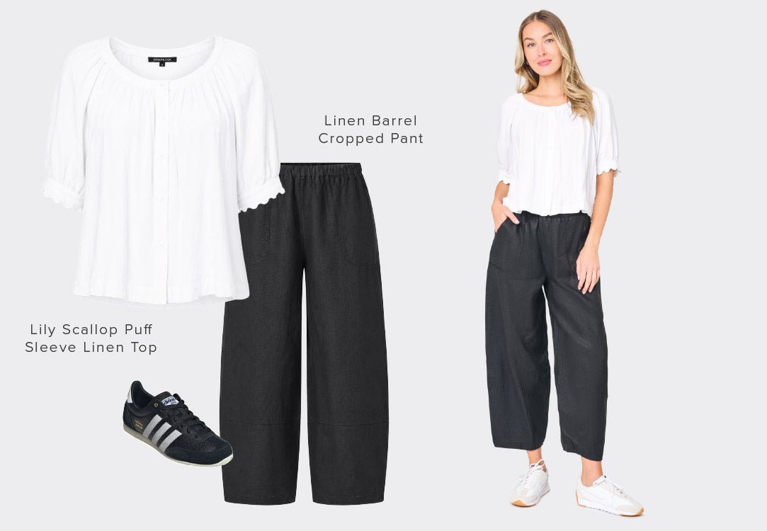 Lily Scallop Top