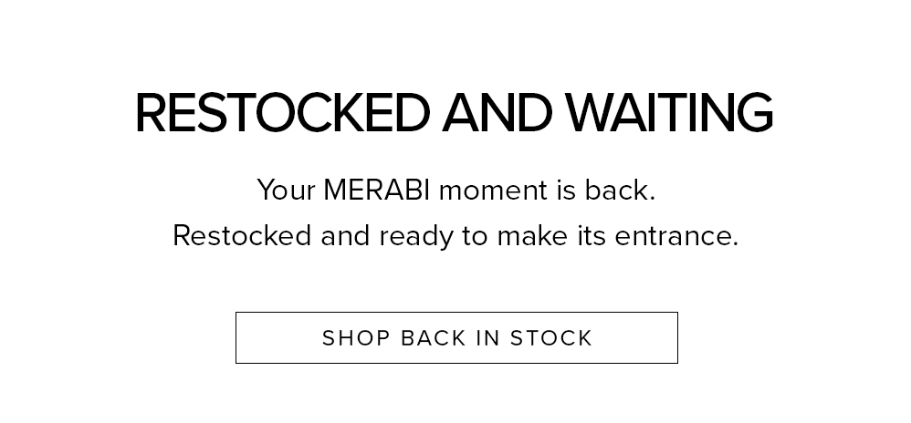 Restocked and Waiting