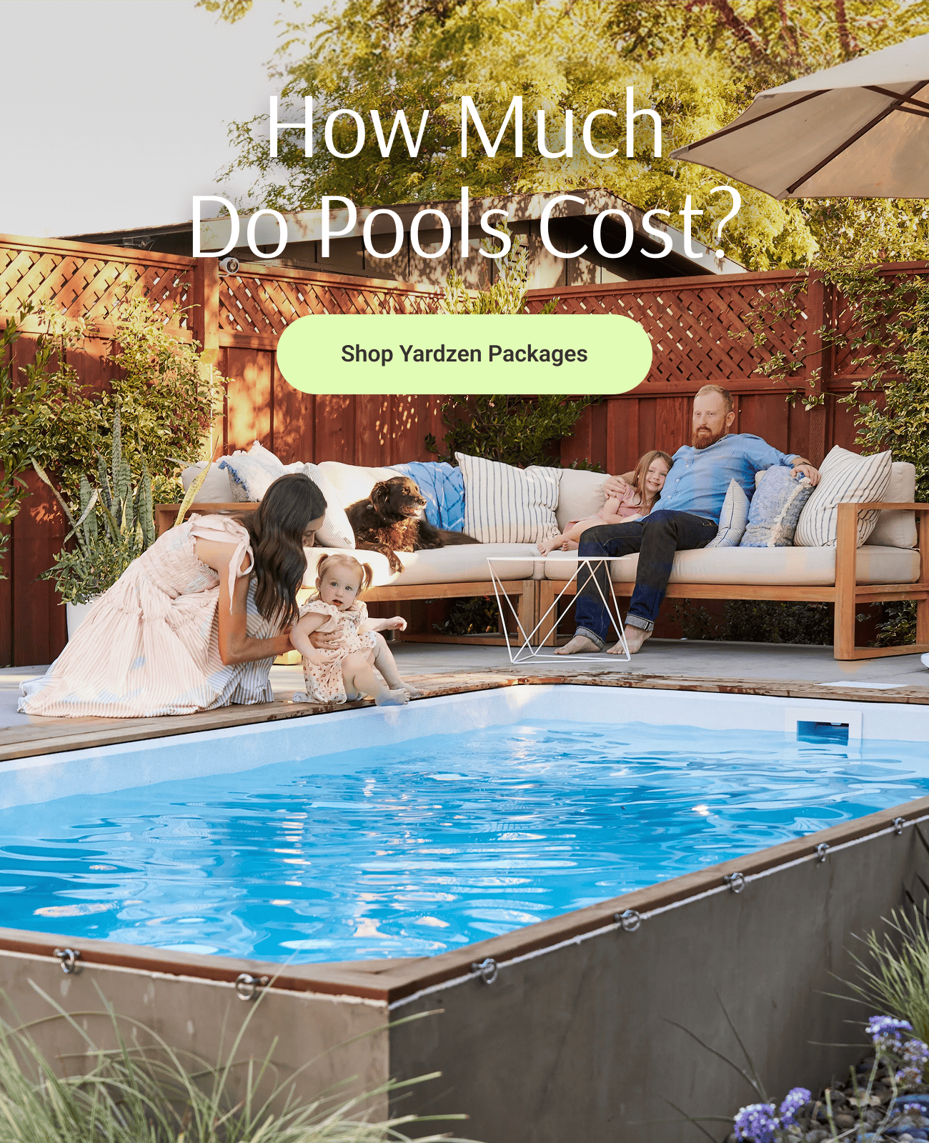 How Much Do Pools Cost? Shop Yardzen Packages