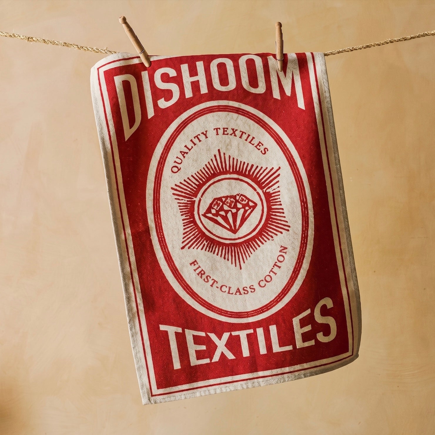 Image of Dishoom Textiles Tea Towel