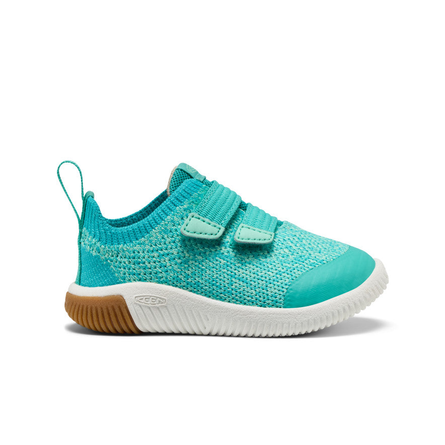 Image of Toddlers' KNX Knit Double Strap  |  Bright Aqua/Cabbage