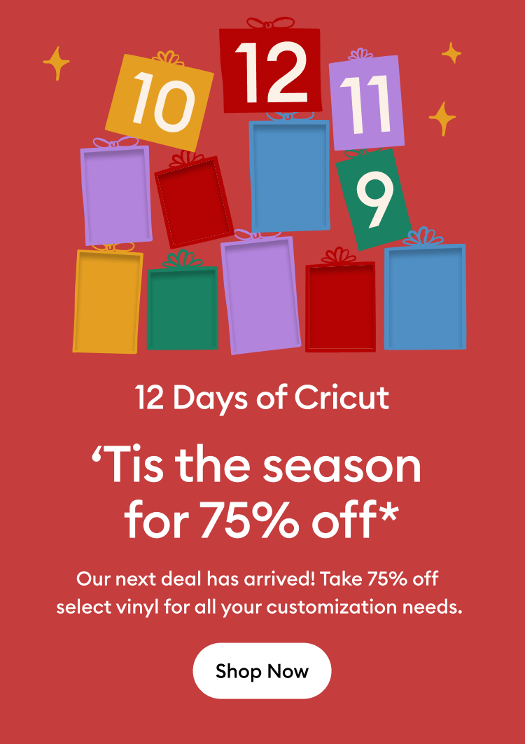 12 Days of Cricut.