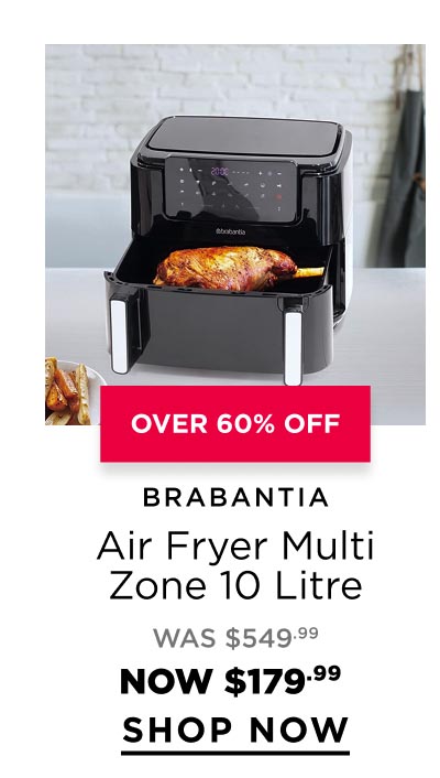 Brabantia	Air Fryer Multi Zone 10 Litre
