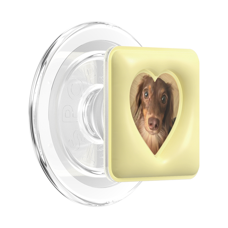 Image of Yellow Photo Frame —  MagSafe PopGrip