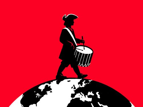 Person with a drum