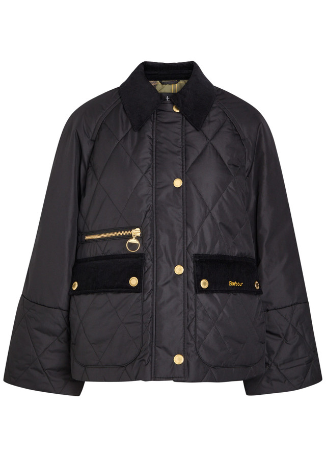 BARBOUR Martha quilted shell jacket