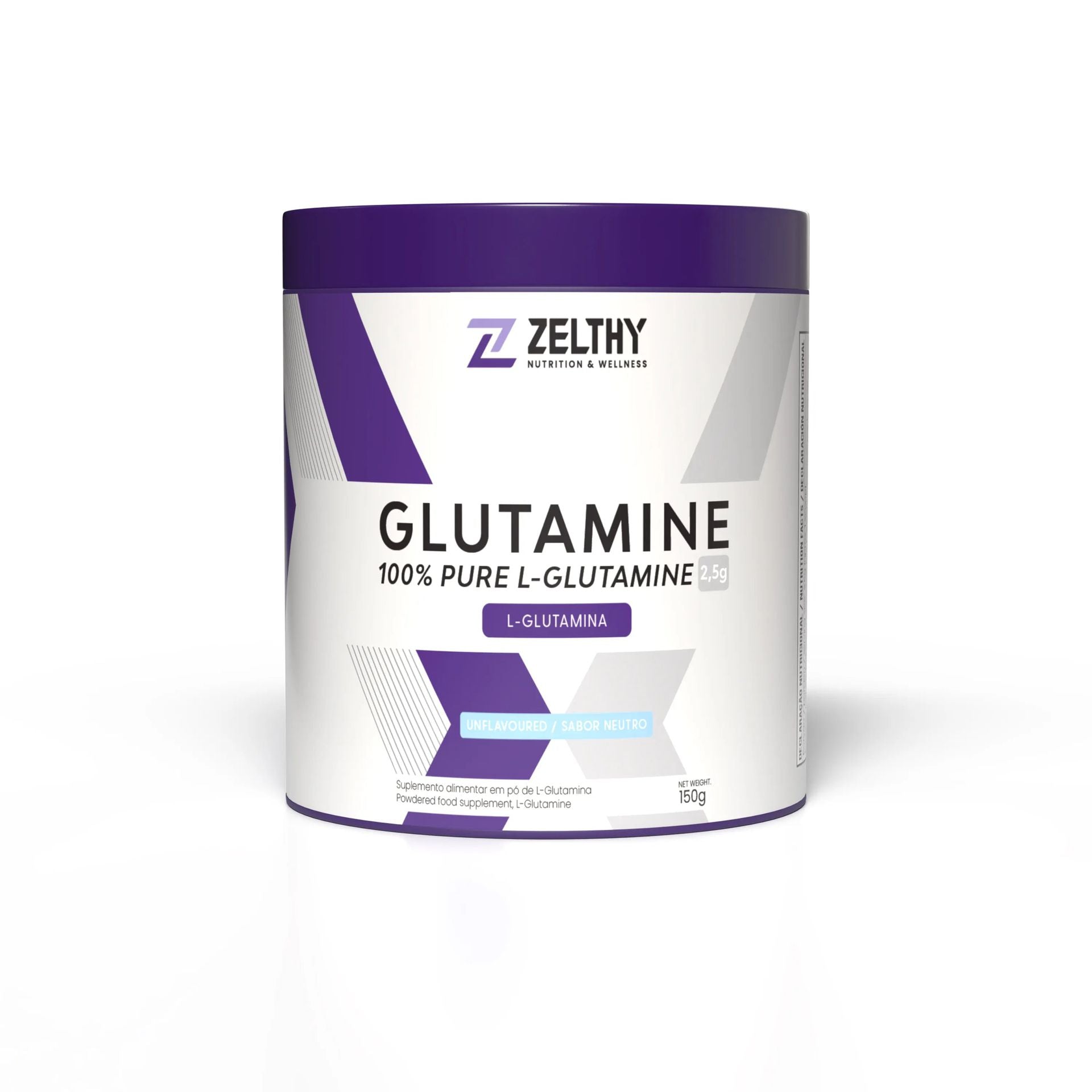 Image of Zelthy Glutamina Sem Sabor 150g