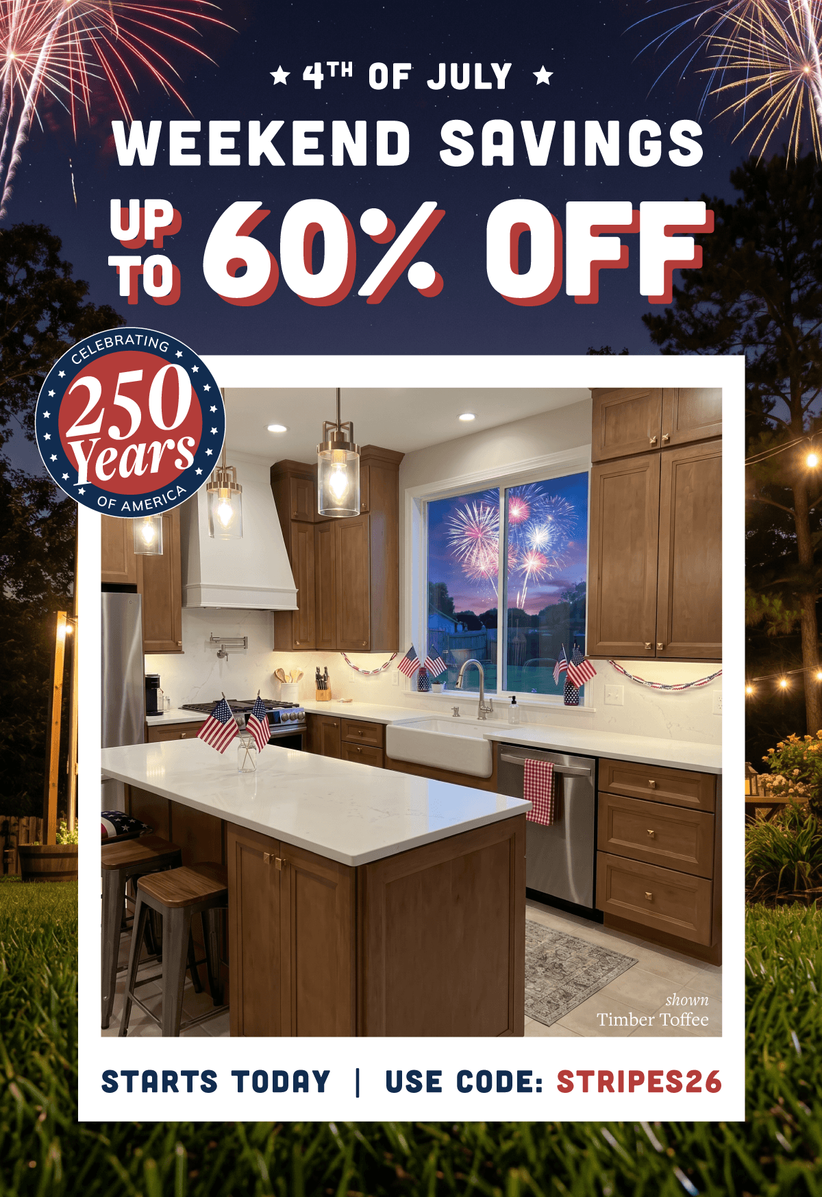 4th of July Savings Up to 60% Off