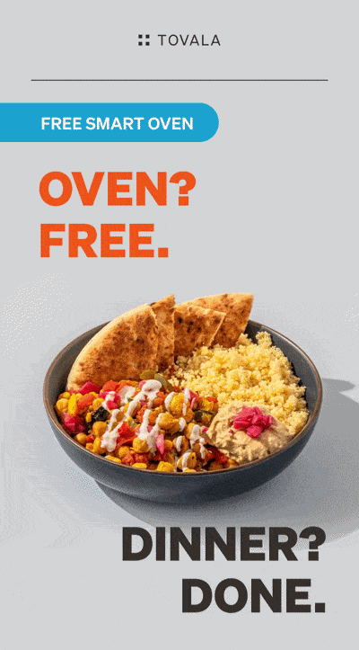 Oven? Free. Dinner? Done.