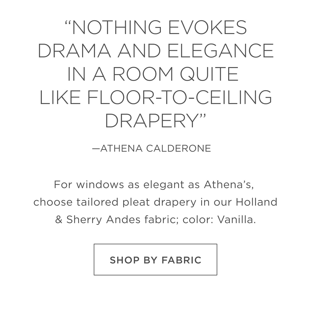 Shop by fabric