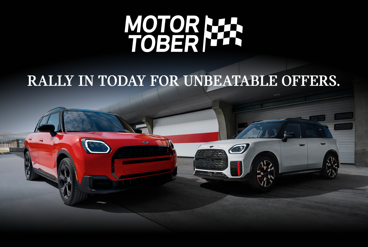 Two MINI Countryman SALL 4 vehicles