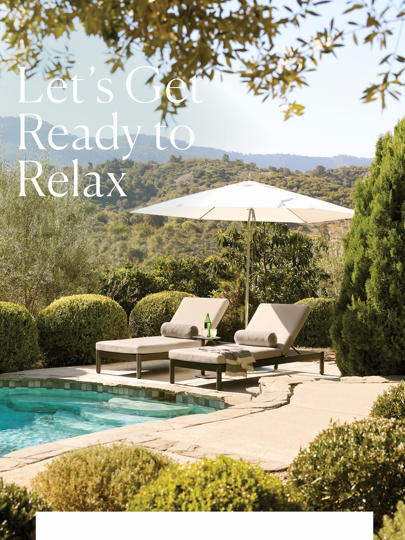 Let's Go Get Ready to Relax