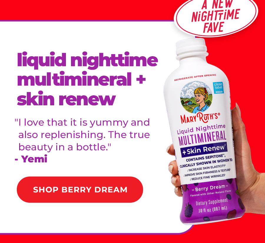 Liquid Nighttime Multimineral + Skin Renew
