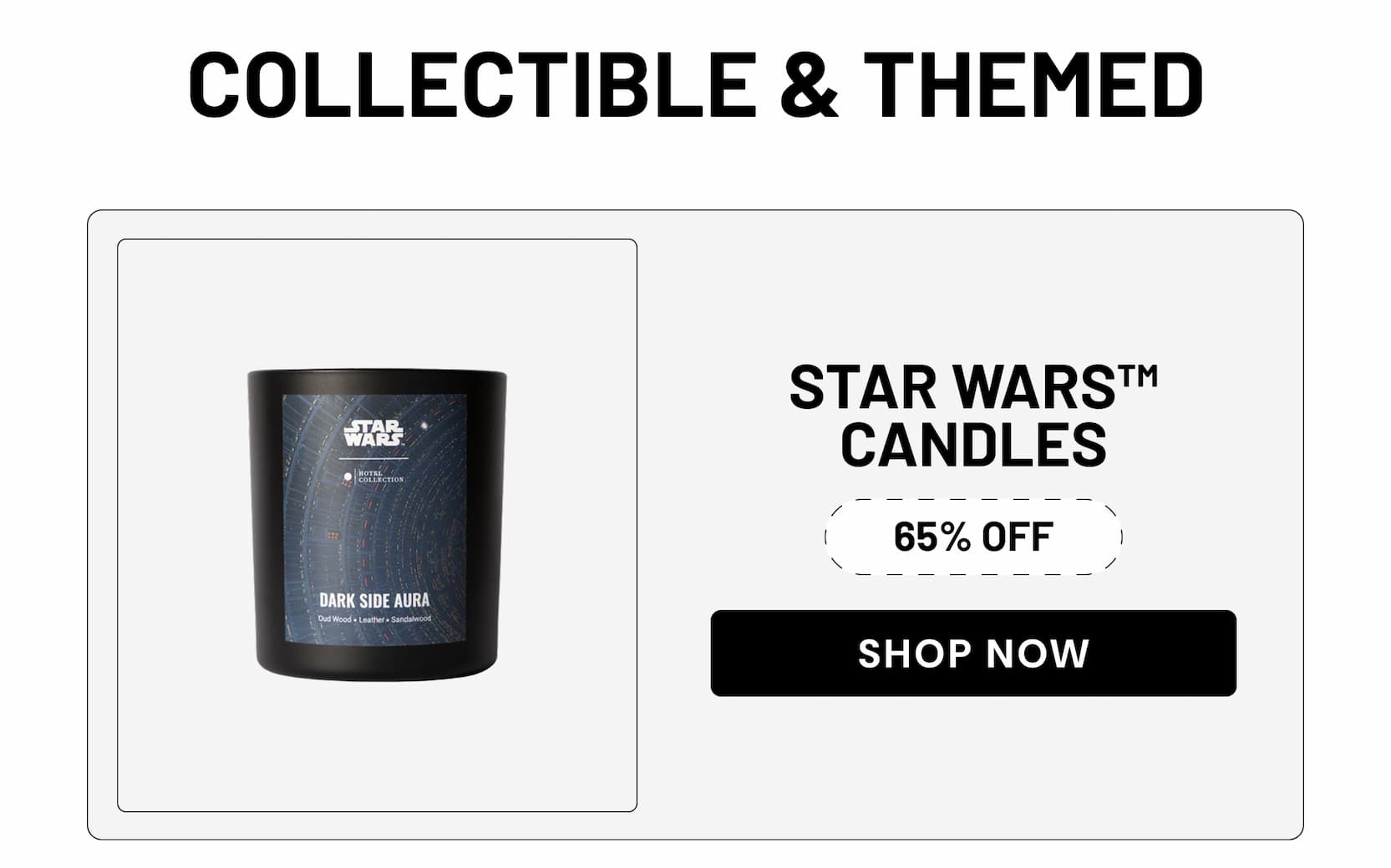 STAR WARS CANDLES
