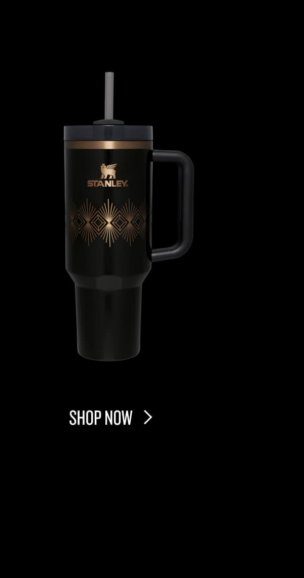 Black Gloss Deco Quencher H2.0 Flowstate Tumbler