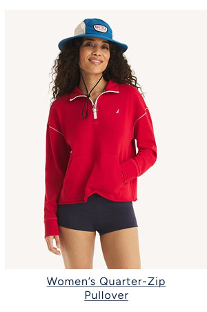 Women's Quarter-zip pullover