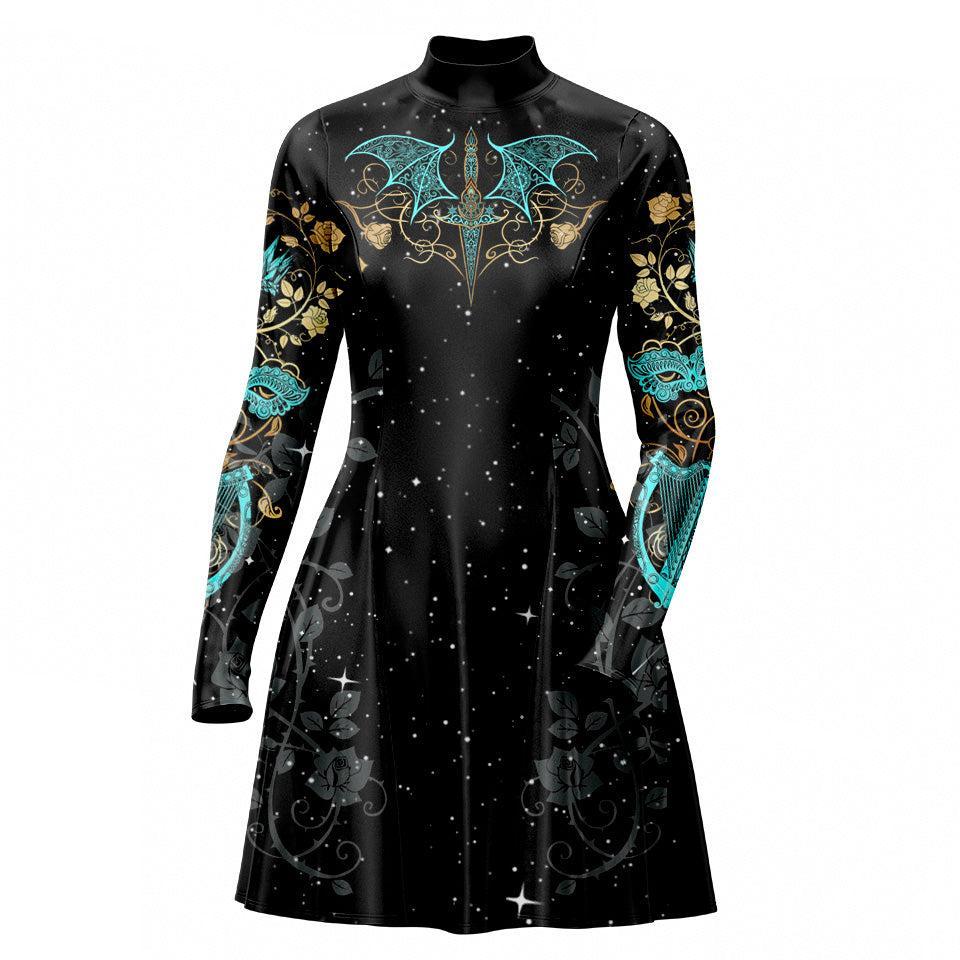 Image of Starfall Skater Dress