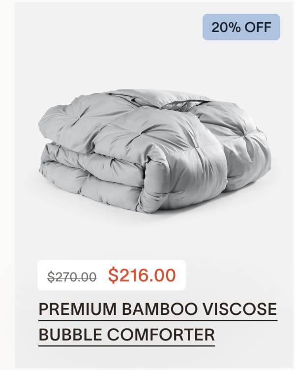 Premium Bamboo Viscose Bubble Comforter