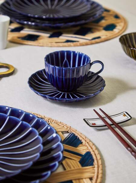 Giyaman Urushi Ceramic Coffee Cups (Set of 4)