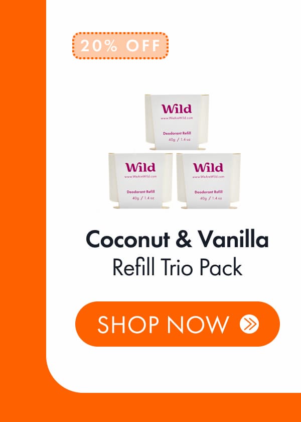 Coconut & Vanilla Refill Trio Pack