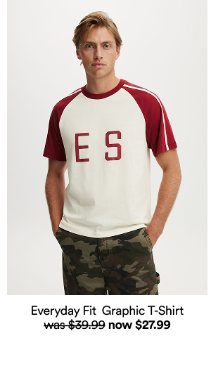 Everyday Fit Graphic T-Shirt was $39.99 now $27.99