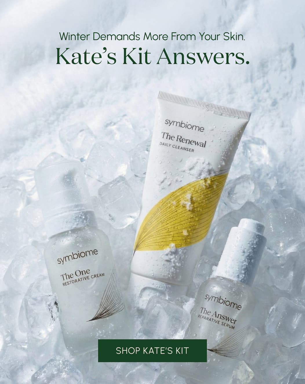 Winter demands more from your skin. Kate's Kit answers.