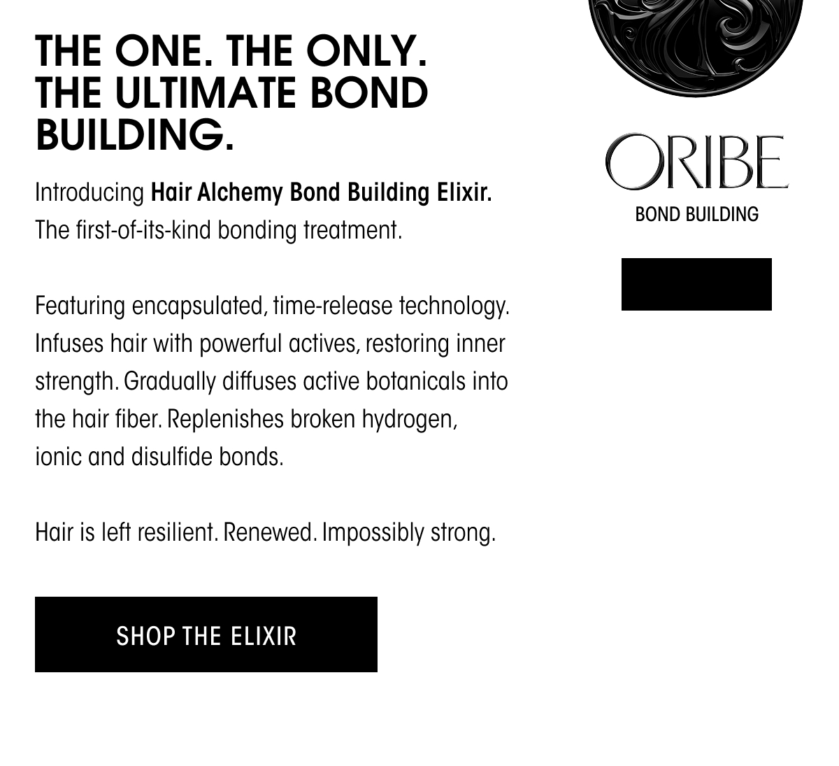 THE NEW HAIR ALCHEMY BOND BUILDING ELIXIR