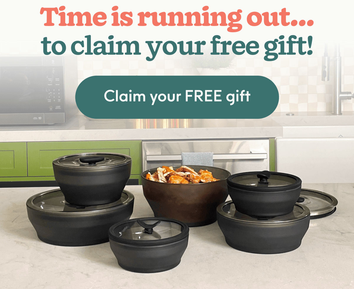 TIME IS RUNNING OUT… to claim your free gift!