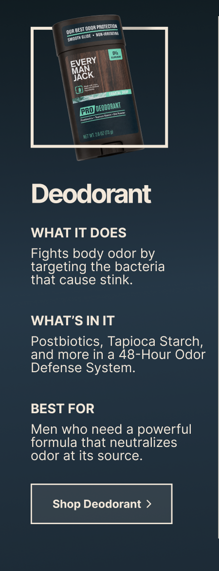 deodorant