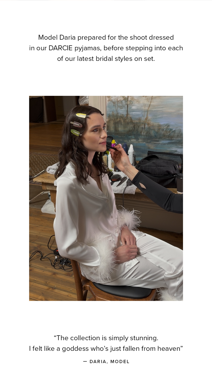 Darcie White Pyjamas 