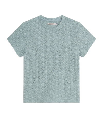 Open Structure Slim-Fit T-Shirt