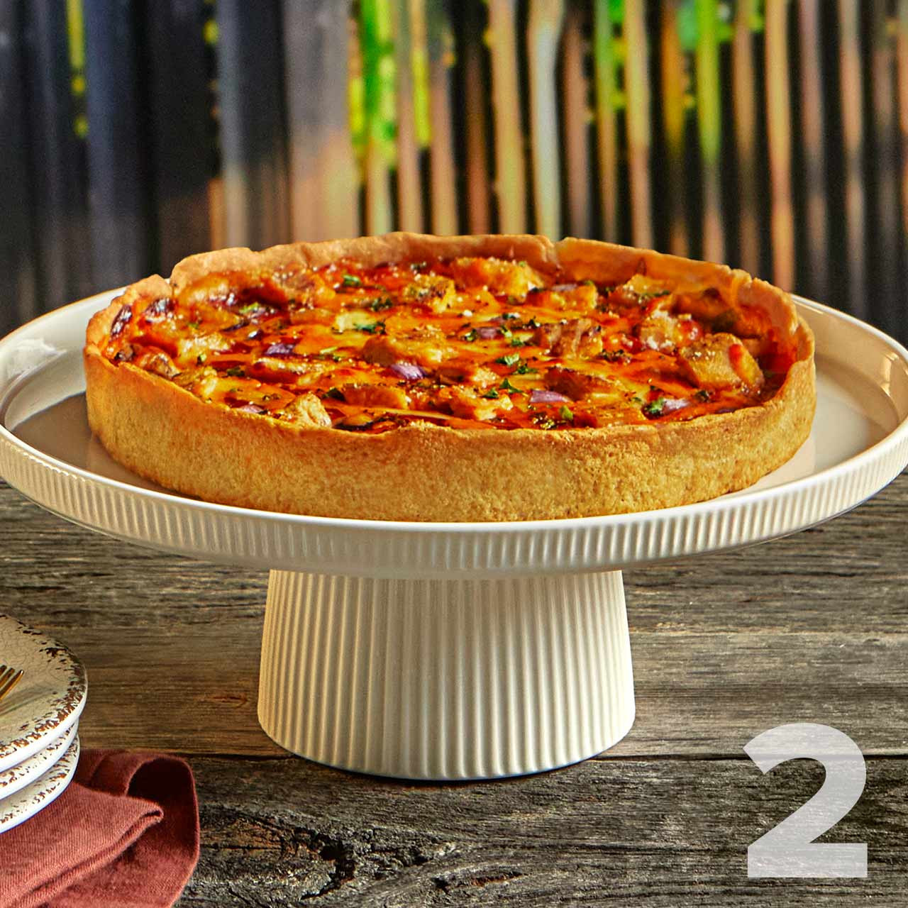 Image of 2 Lou Malnati's BBQ Chicken Pizzas