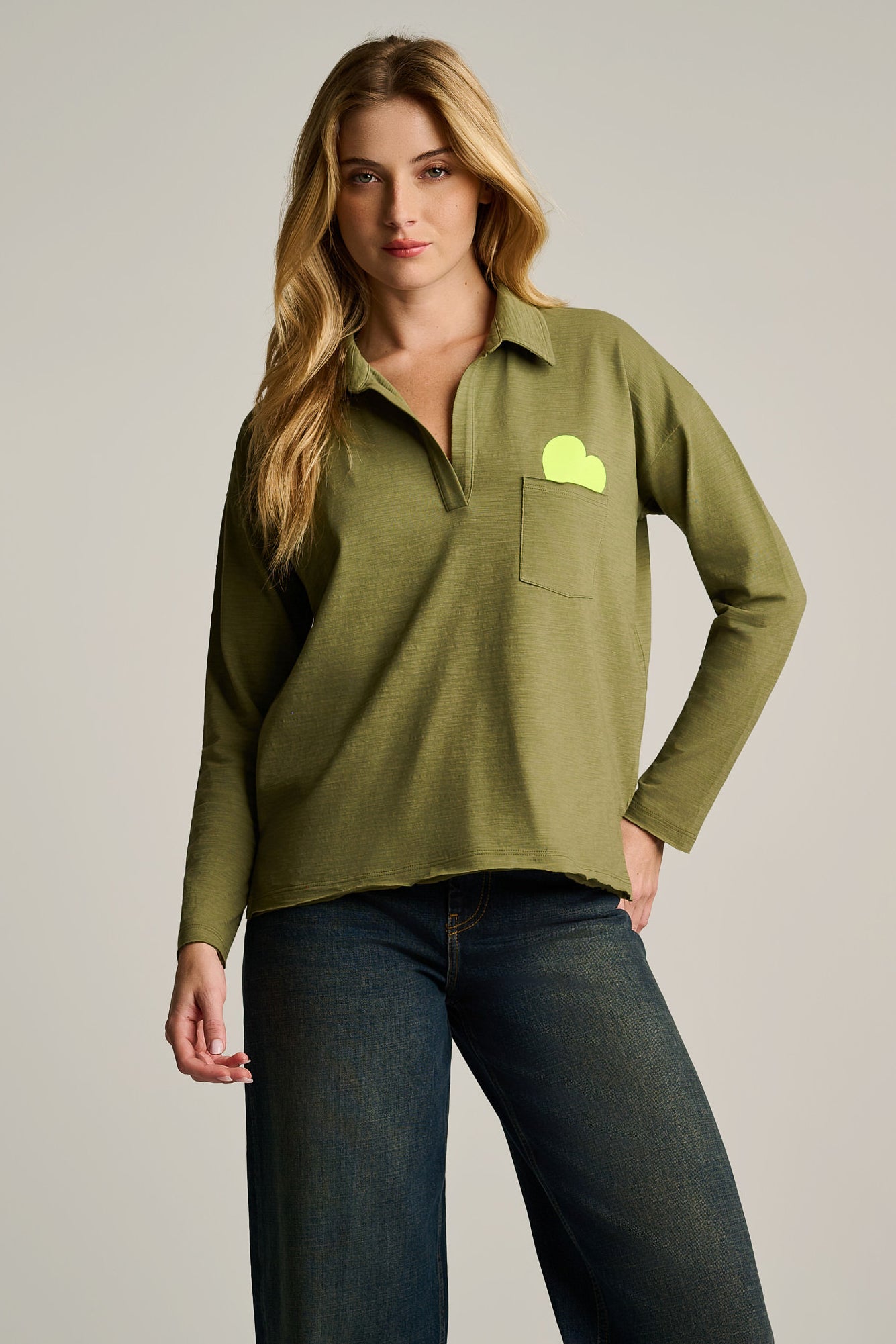 Image of POCKET LOVE COTTON T-SHIRT
