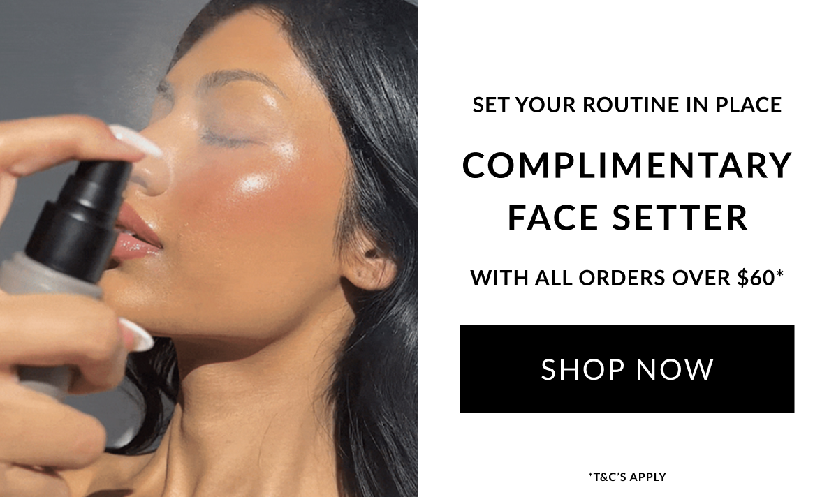 Your complimentary Face Setter 