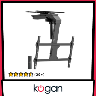 Kogan SmarterHome™ Motorised Flip Down TV Ceiling Mount for 37'' - 75'' TVs Product Image